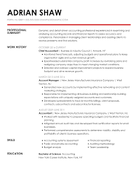 You will be responsible for sec reporting and ensuring that our company follows the generally accepted accounting principles (us gaap) set forth by the sec. Accounting Resume Examples And Guides Myperfectresume