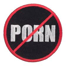 Amazon.com: No Porn Round Patch, Funny Sayings Patches : Clothing, Shoes &  Jewelry