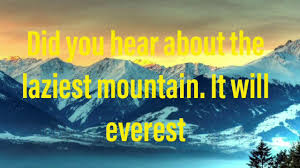 19 Mountain Puns Youtube