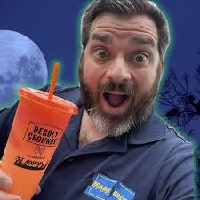 Product announcement. Grab your collectible Deadly Grounds X Haunting of  Hexwood colour changing tumbler exclusively at the Deadly Grounds Cafe set  up at The Haunting of Hexwood. We're easy to find. Just