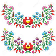 Check out our kalocsai selection for the very best in unique or custom, handmade pieces from our kits shops. Hungarian Floral Folk Pattern Kalocsai Embroidery With Flowers Royalty Free Cliparts Vectors And Stock Illustration Image 36922183