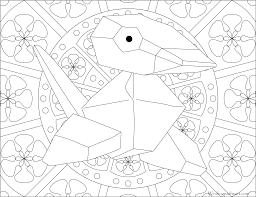 Even if you want coloring pages for yourself or your kids to fill the color in this mew pokemon coloring pages can be used in your pc, in your smartphone, even on paint and more similar desktop apps to fill color in it. Download Porygon Mandala Coloring Pages Pokemon Mew Png Image With No Background Pngkey Com