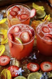 This frozen strawberry vodka drink is the perfect summer drink to quench your thirst! Vodka Strawberry Lemonade Cocktails Heather Christo