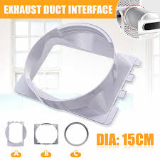 While window air conditioners must be installed in a window, portable air conditioners simply need to be conveniently plugged in to an outlet and used anywhere in your home. Warmtoo 15cm 5 9 Portable Air Conditioning Body Exhaust Duct Interface Abs Home Air Conditioner Parts Exhaust Pipe Connector Air Conditioner Parts Aliexpress