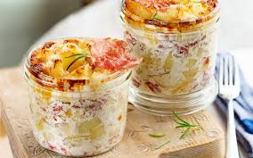 Gratin De Pommes De Terre Et Coppa Recettes Pour Epater Les Copains Elle Vire Recette Gratin De Pommes Gratin Pomme De Terre Alimentation