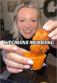 Wegmans Mukbang: Savoring Sushi and Chicken Delights