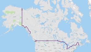 Map of usa with states and cities. Interesting Geography Facts About The Us Canada Border Geography Realm