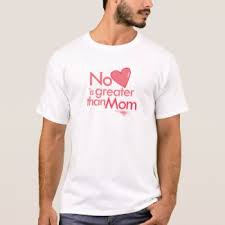 No Love Is Greater Than Mom Men S T Shirt White Zazzle Splashirt