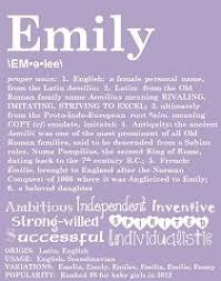 Pin By Mily Info On Emily Michelle Baby Girl Names Names With Meaning Emily Name