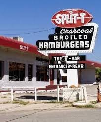 Split T Okc Retro Signage Vintage Neon Signs Old Signs