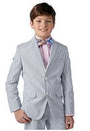 Izod Seersucker Suit Coat Boys 8 20 Seersucker Suit Wedding Outfit For Boys Seersucker