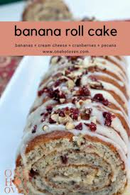 10 Minutes Esay Cacke This Banana Cream Cheese Cake Is Packed Full Of Goodness The Filling Bakes With Cake Roll Recipes Cake Roll Banana Recipes