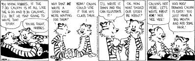 Set up your area for drawing. Mood Calvin And Hobbes The Full Story