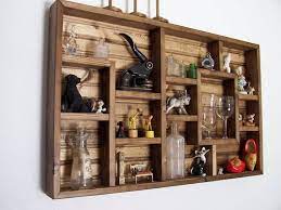 Now that the shadow box was assembled, i had to attach the frame. Shadow Box Display Shelves Etsy