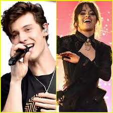 During the iheart radio awards show on behalf of marshmello, shawn mendes went to take the award for the song friends and he just lifted the helmet and showed his face. Shawn Mendes Camila Cabello To Perform On Iheartradio Jingle Ball Tour 2018 5 Seconds Of Summer Alessia Cara Bazzi Bebe Rexha Calvin Harris Camila Cabello Cardi B Dua Lipa G Eazy