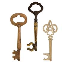 Imax Walter Wooden Wall Keys Set Of 3 73011 3 The Home Depot Key Wall Decor Decorative Wall Sculpture Wood Wall