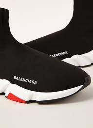 Trova una vasta selezione di balenciaga speed trainer a prezzi vantaggiosi su ebay. Balenciaga Speed Trainer Sneaker Mit Logo De Bijenkorf