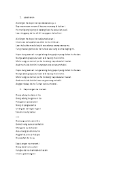 Molo tung godang jala rongon namasai. Doc Lagu Batak Daniel Manullang Academia Edu