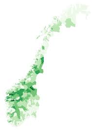 Senterpartiet har sin største oppslutning på over 20 år med over 10 prosent på meningsmålingene. File Senterpartiet Results By Municipality Norwegian Parliamentary Election 2009 Svg Wikimedia Commons