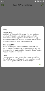 Sai (split apks installer) — this is a feature from google, which shares (split) application on a few different apk. Sai Sai Lets You Install And Export Split Apks