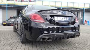 Brabus C 650 2016 Mercedes C63 S Amg Loud Revs Detailshots Youtube