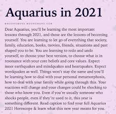 Aquarius, you've got a lot happening this year, right off the bat. This Is Our Year Watch Out 2021 Aquarius