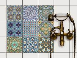 hochwertige fliesenaufkleber set mit design orientalisches mosaik creatisto fliesenaufkleber fliesenfolie fliesen
