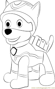 Step by step how to draw super spy chase from paw patrol of chase coloring page your web site will easily be identify if in case you have chosen an acceptable colors. Super Spy Chase Coloring Page For Kids Free Paw Patrol Printable Coloring Pages Online For Kids Coloringpages101 Com Coloring Pages For Kids