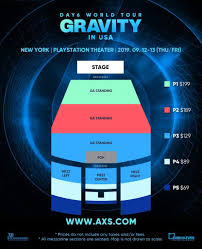 Day6 Gravity 2nd World Tour Seating Charts Day6 Amino