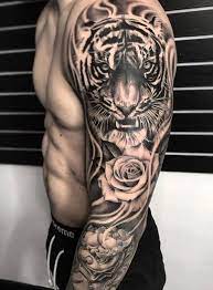 Pin By Eric Lee On Tattoo Sleeve Tiger Tattoo Sleeve Arm Sleeve Tattoos Sleeve Tattoos