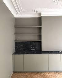 92 beaute merci rjelr monsieurnoto bocklip haussmann haussmanien haussmannien paris marbre cheminee cuisine appartement haussmannien cuisine moderne