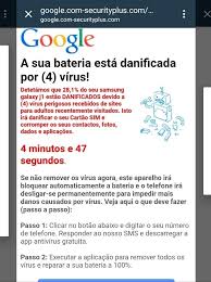 O Que Fazer Quando Aparece A Mensagem Este Celular Foi Infectado 28 11 2021 Uol Tilt