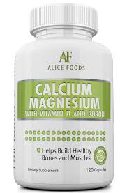 Maybe you would like to learn more about one of these? Calcium Magnesium Vitamin D Boron Complex 30 Days Supply Alice Foods