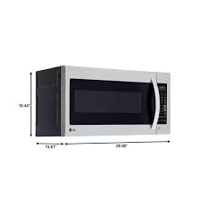 Cut the cable long enough so that you can insert 6 to 8 inches of the cable into the device box. Lg Electronics 2 0 Cu Ft Over The Range Microwave In Stainless Steel With Easyclean And Sensor Cook Lmv2031st The Home Depot