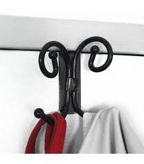 Porte fer forgé leroy merlin. Porte Manteau Pour Porte Imitation Fer Forge Lot De 2 Leroy Merlin