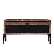 Vintage wood steamer trunk w tray chest coffee table storage box luggage antique. 11 Rustic Trunk Coffee Tables To Buy In 2018 Coffee Tables With Storage