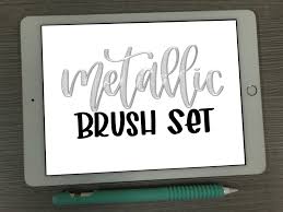 These brushes are all optimized to work with apple pencil and make your lettering designs look smooth and professional. Calligraphy Brush Metallic Set Lettering Brush Procreate Brush Ipad Lettering Shimmery Brush Glitter Brush Craft Supplies Tools Calligraphy Kromasol Com