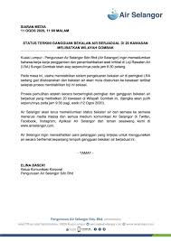 Sesama mara (#sesamamara) is the overarching theme for air selangor's corporate social responsibility (csr) programmes for 2020. Air Selangor Status Terkini Gangguan Bekalan Air Facebook