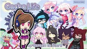 Me playing gacha life for the first time! Gacha Life First Time Play Youtube
