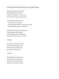 Ada 20 gudang lagu negeri pulau pinang terbaru, klik salah satu untuk download lagu mudah dan cepat. Lagu Mentok Mentok Lirik