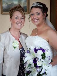 Wedding flowers for brides mother. Jenni S Purple Wedding Flowers Pure Botanics