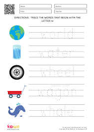Maybe you would like to learn more about one of these? Tracing Simple Words Things That Start With Alphabet A Z Kidpid