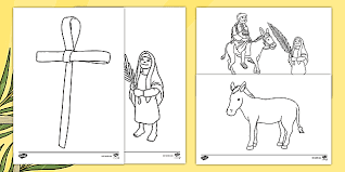 You could download it for … Palm Sunday Coloring Sheets