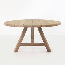 Toni Reclaimed Teak Round Outdoor Dining Table Teak Warehouse