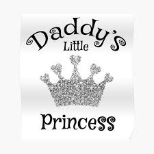 Buy daddys little princess and get the best deals at the lowest prices on ebay! Daddy S Little Princess Pattern Poster By Kassandry31 Redbubble