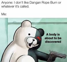 A Body Is About To Be Discovered Danganronpa Danganronpa Funny Danganronpa Memes