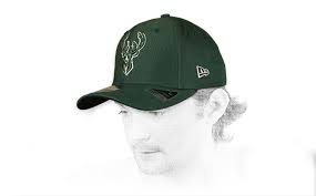 9forty hat featuring an embroidered patch of the milwaukee bucks icon logo on the front, with mesh back. Green Milwaukee Bucks Cap Team 950 Stretchmilwaukee Bucks By New Era Headict
