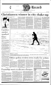 Christiansen winner in city shal~e-up