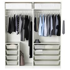 Pax Wardrobe White Fardal High Gloss Light Gray Ikea In 2020 Pax Wardrobe Ikea Pax Wardrobe Ikea Pax