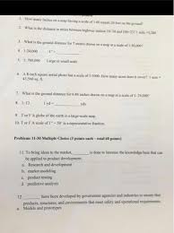 See full list on calculateme.com Solved 10 Milwn On A Map At A Scale Of 1 30 000 4 1 24 Chegg Com